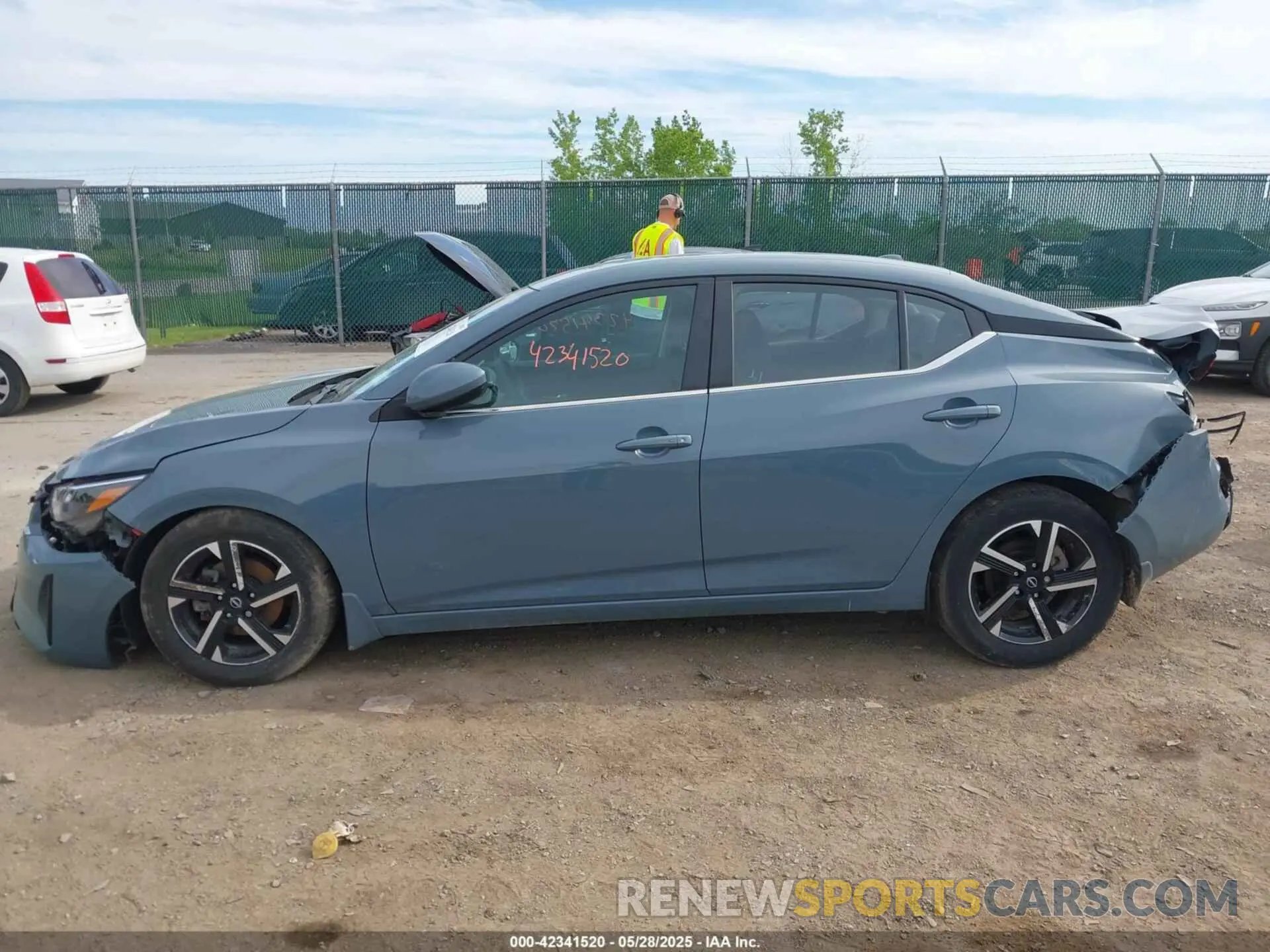 15 Photograph of a damaged car 3N1AB8CV1RY258697 NISSAN SENTRA 2024