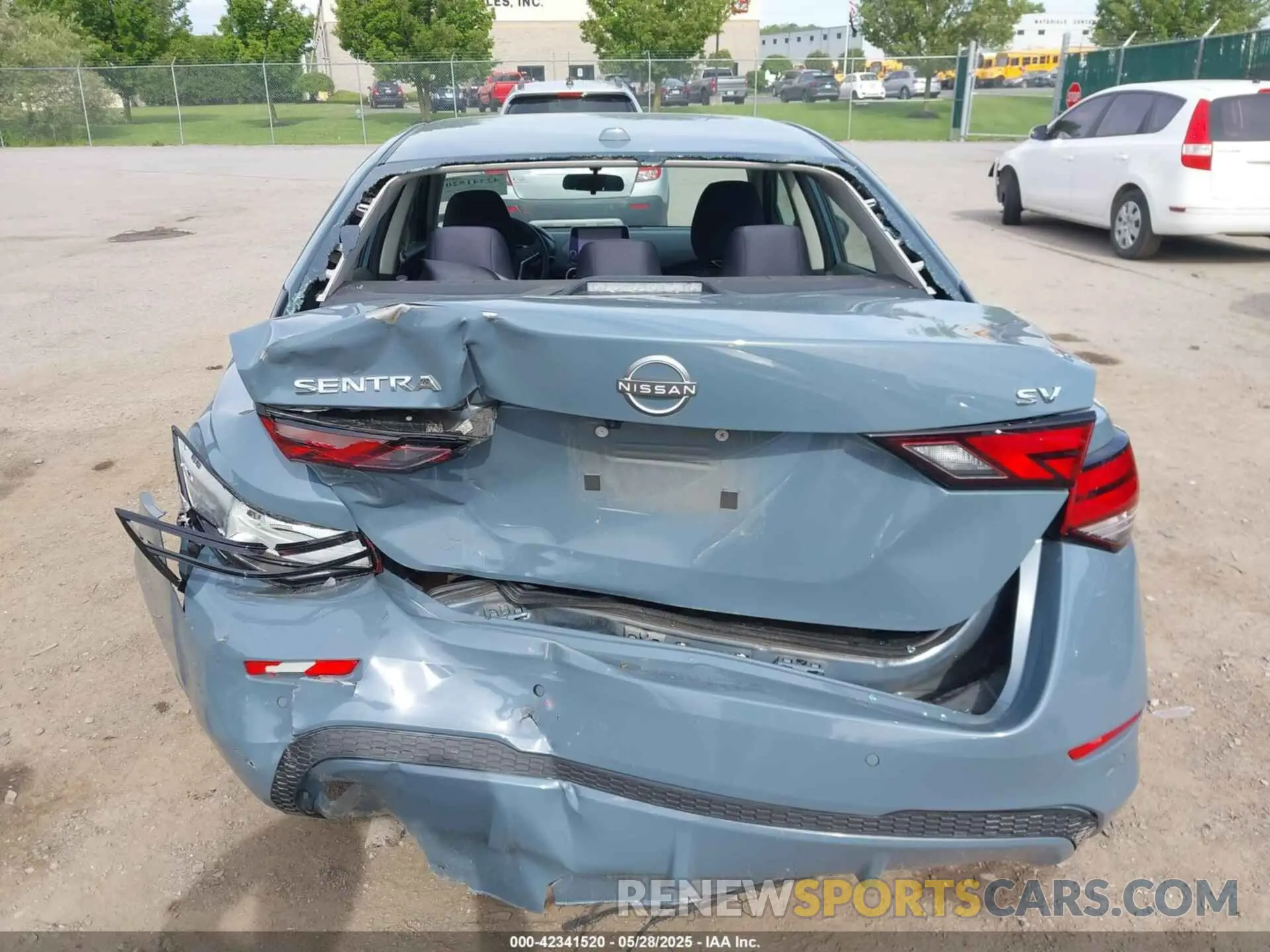 17 Photograph of a damaged car 3N1AB8CV1RY258697 NISSAN SENTRA 2024