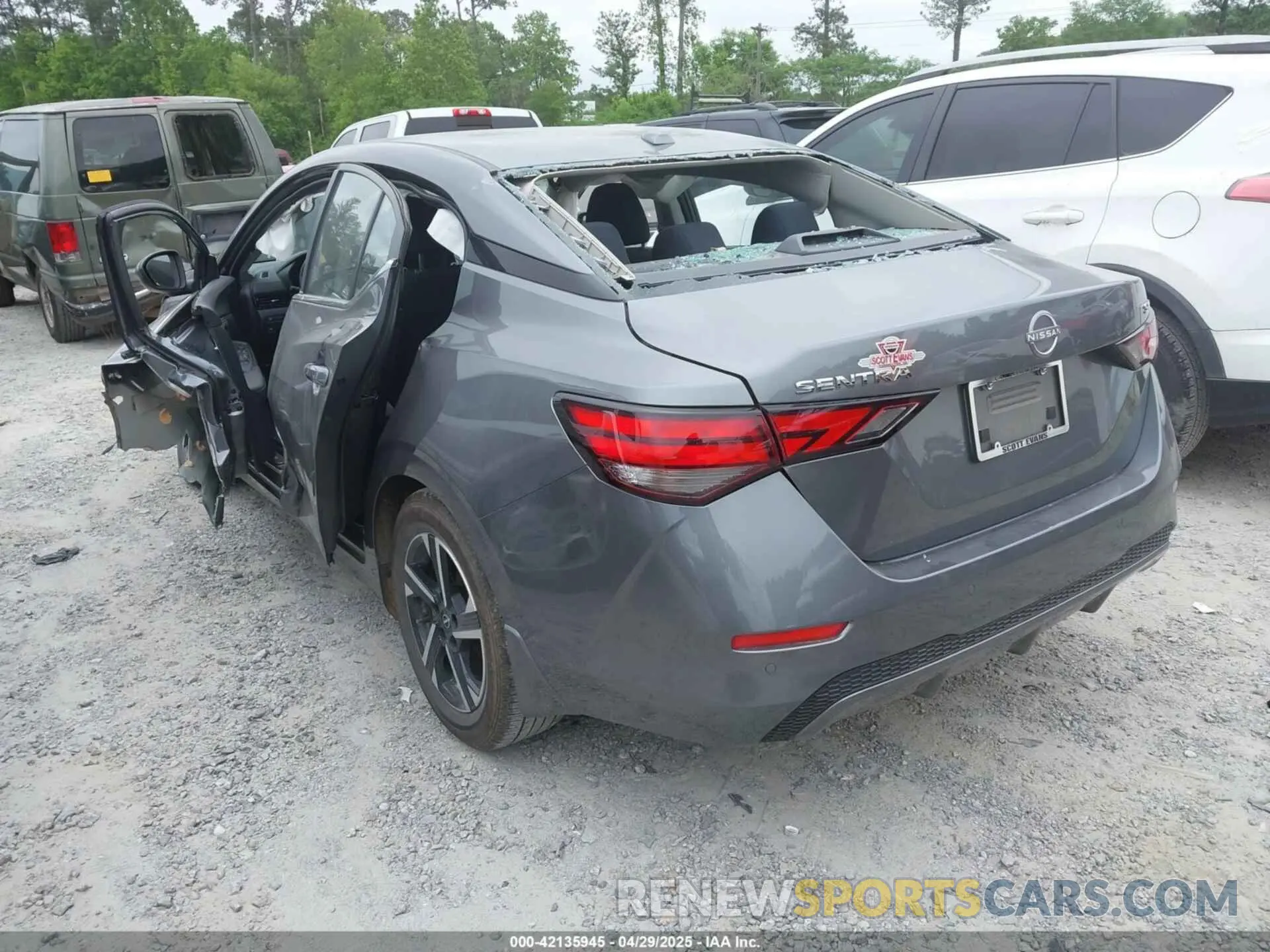 3 Photograph of a damaged car 3N1AB8CV1RY261972 NISSAN SENTRA 2024