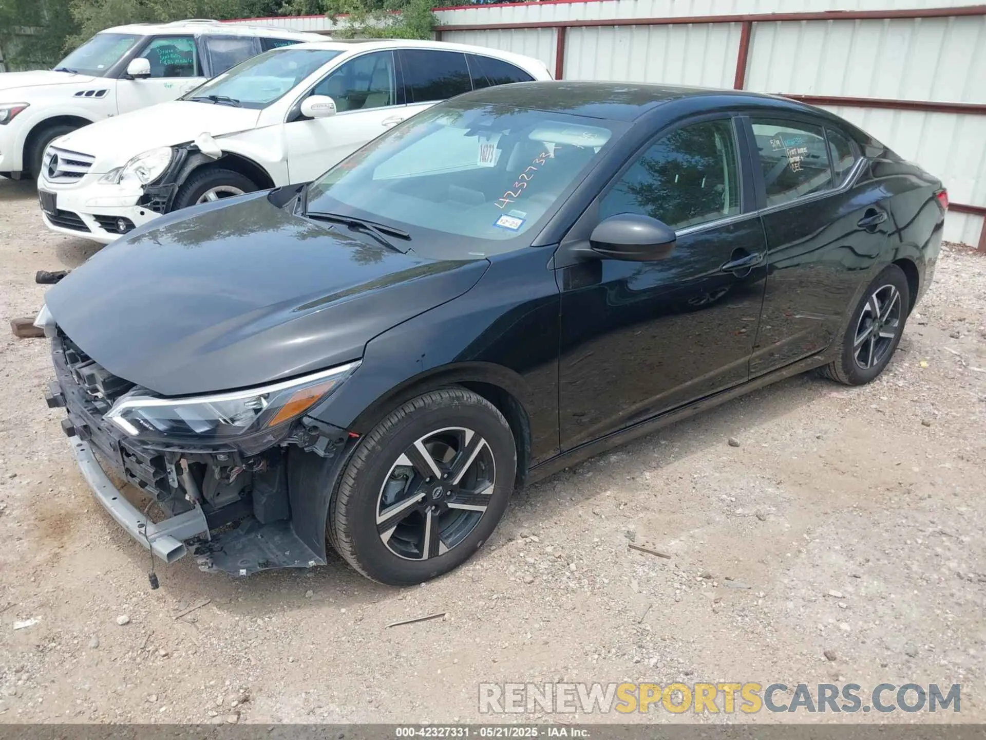 2 Photograph of a damaged car 3N1AB8CV1RY265603 NISSAN SENTRA 2024