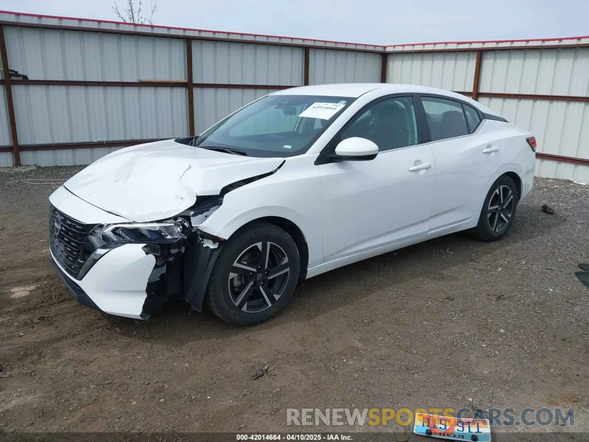 2 Photograph of a damaged car 3N1AB8CV1RY268629 NISSAN SENTRA 2024