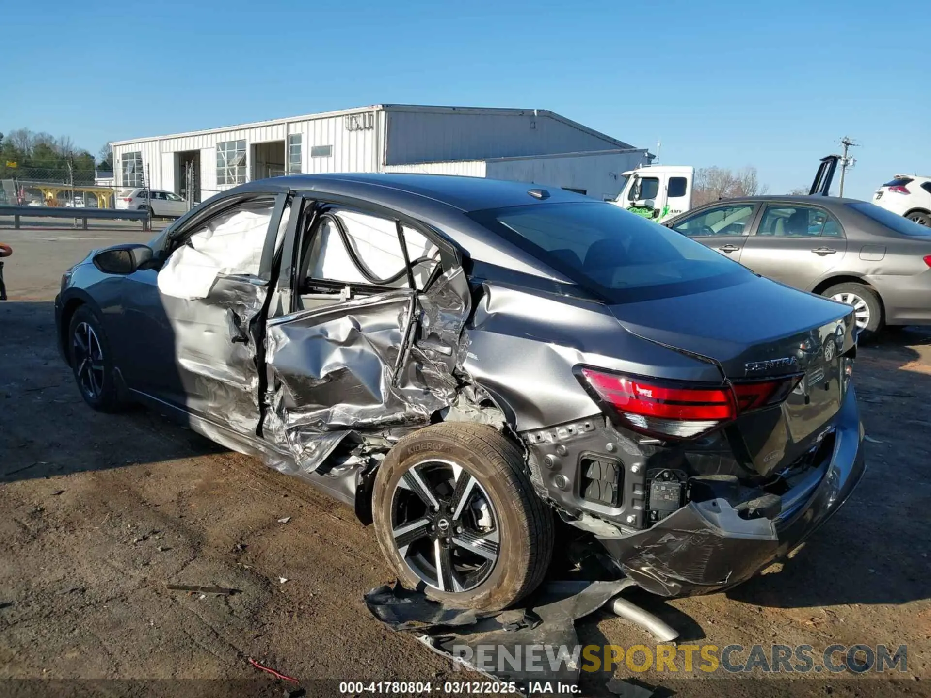 3 Photograph of a damaged car 3N1AB8CV1RY272101 NISSAN SENTRA 2024