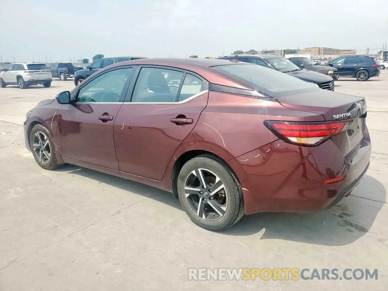 2 Photograph of a damaged car 3N1AB8CV1RY295751 NISSAN SENTRA 2024