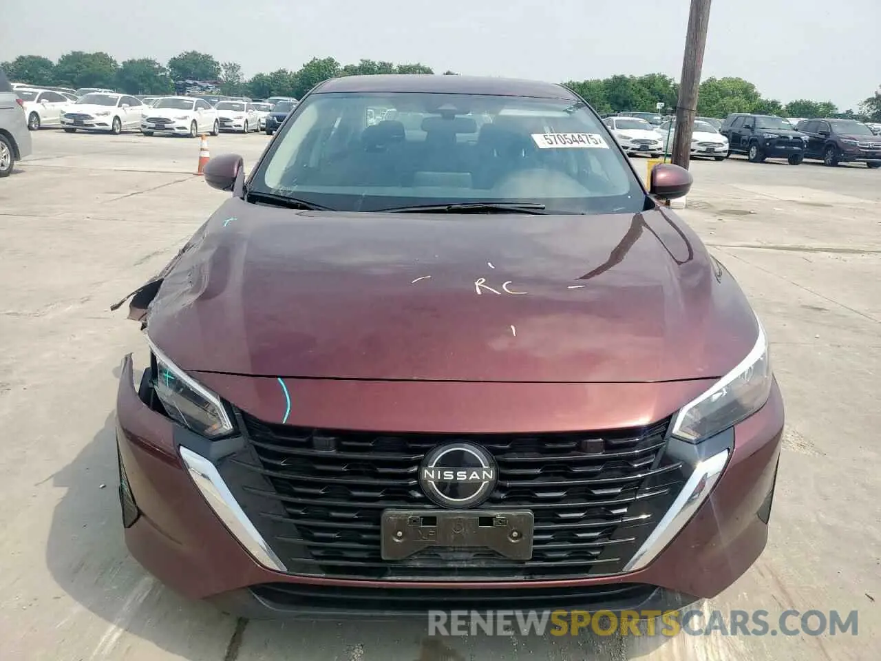 5 Photograph of a damaged car 3N1AB8CV1RY295751 NISSAN SENTRA 2024