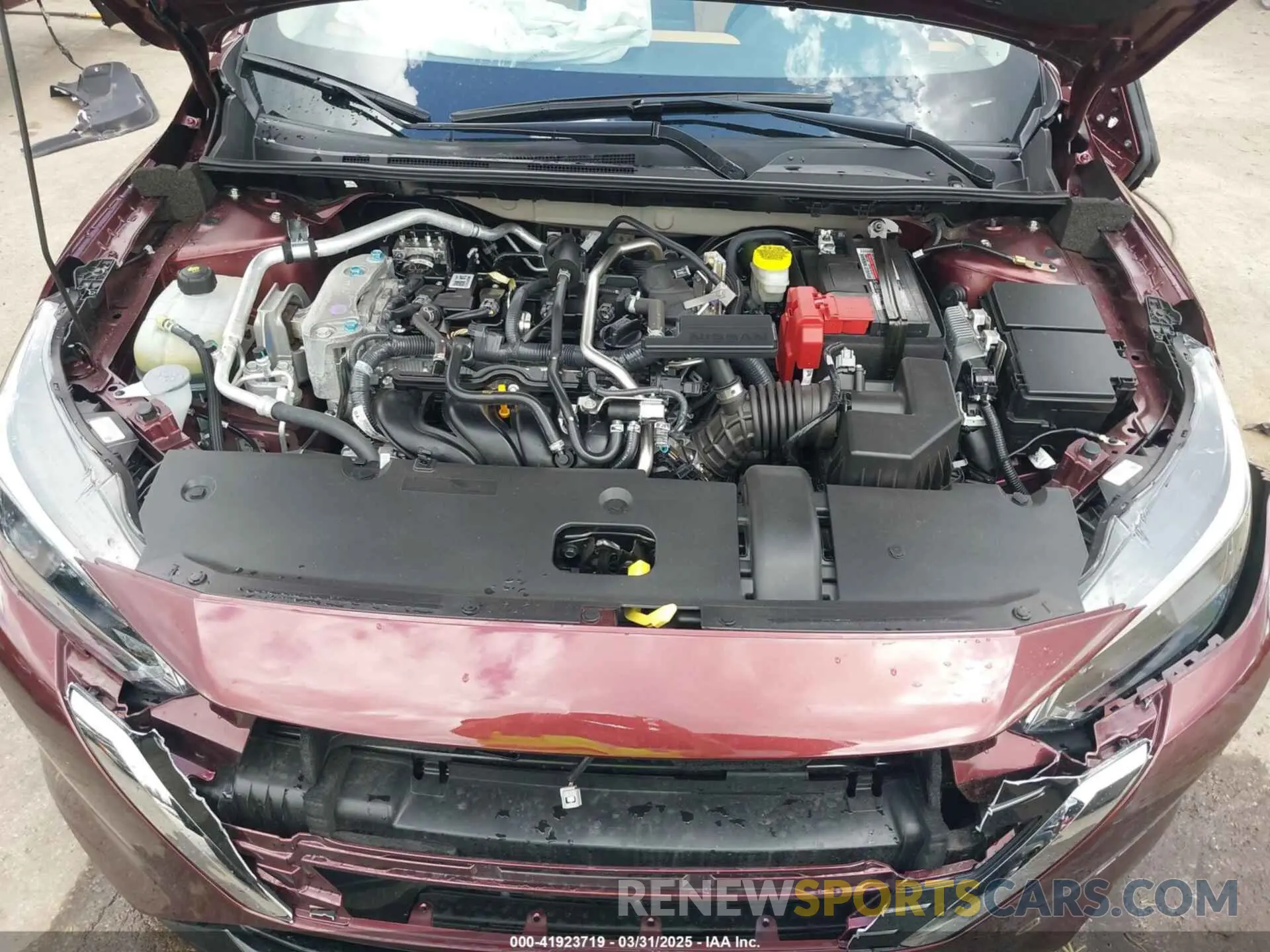 10 Photograph of a damaged car 3N1AB8CV1RY353597 NISSAN SENTRA 2024