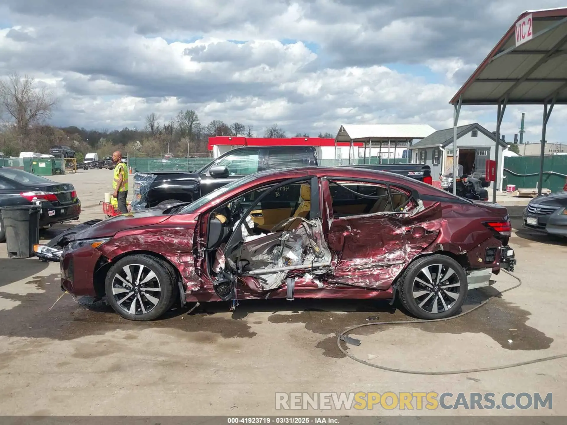 14 Photograph of a damaged car 3N1AB8CV1RY353597 NISSAN SENTRA 2024