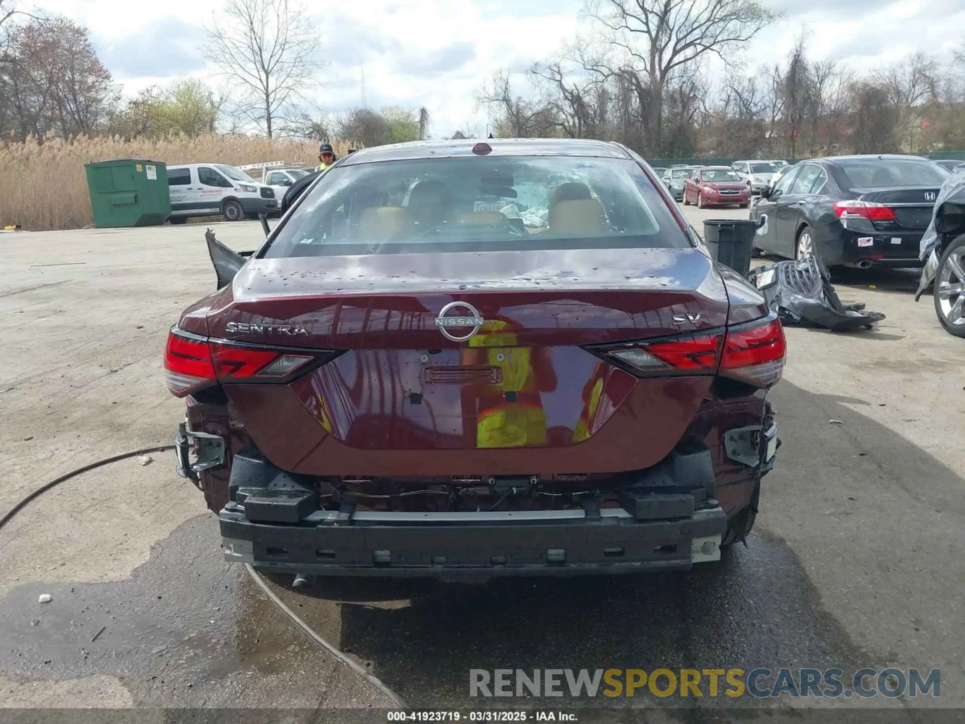 16 Photograph of a damaged car 3N1AB8CV1RY353597 NISSAN SENTRA 2024