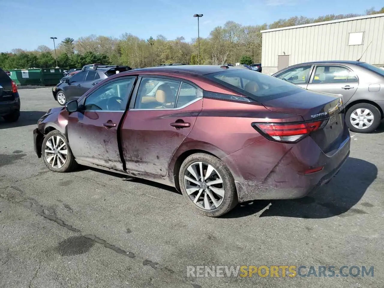 2 Photograph of a damaged car 3N1AB8CV1RY362445 NISSAN SENTRA 2024