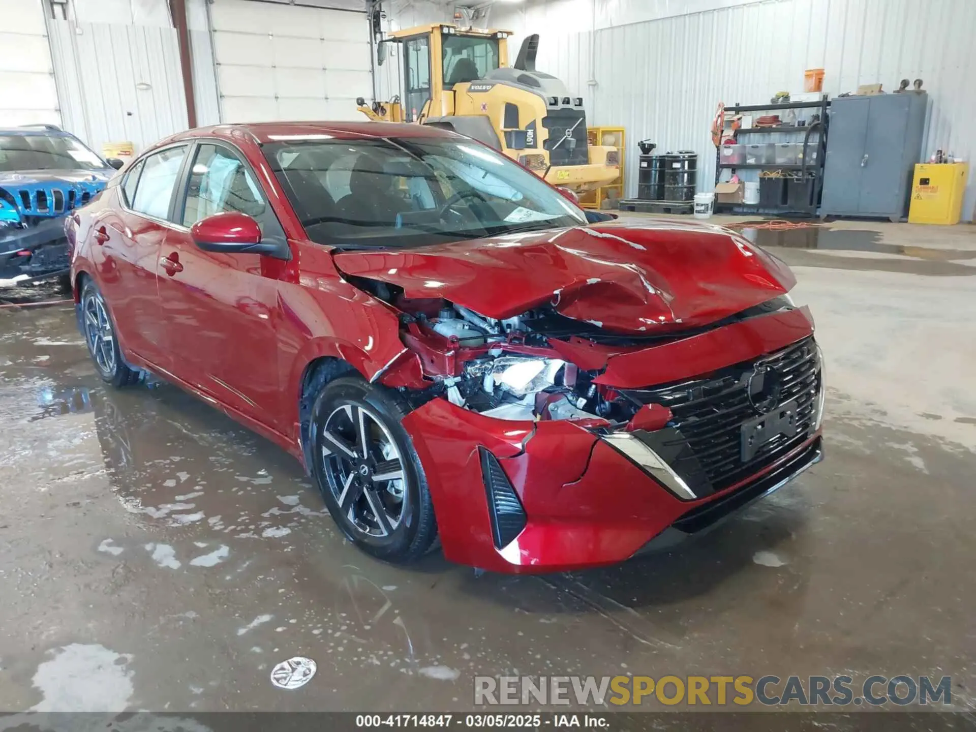 1 Photograph of a damaged car 3N1AB8CV1RY366107 NISSAN SENTRA 2024