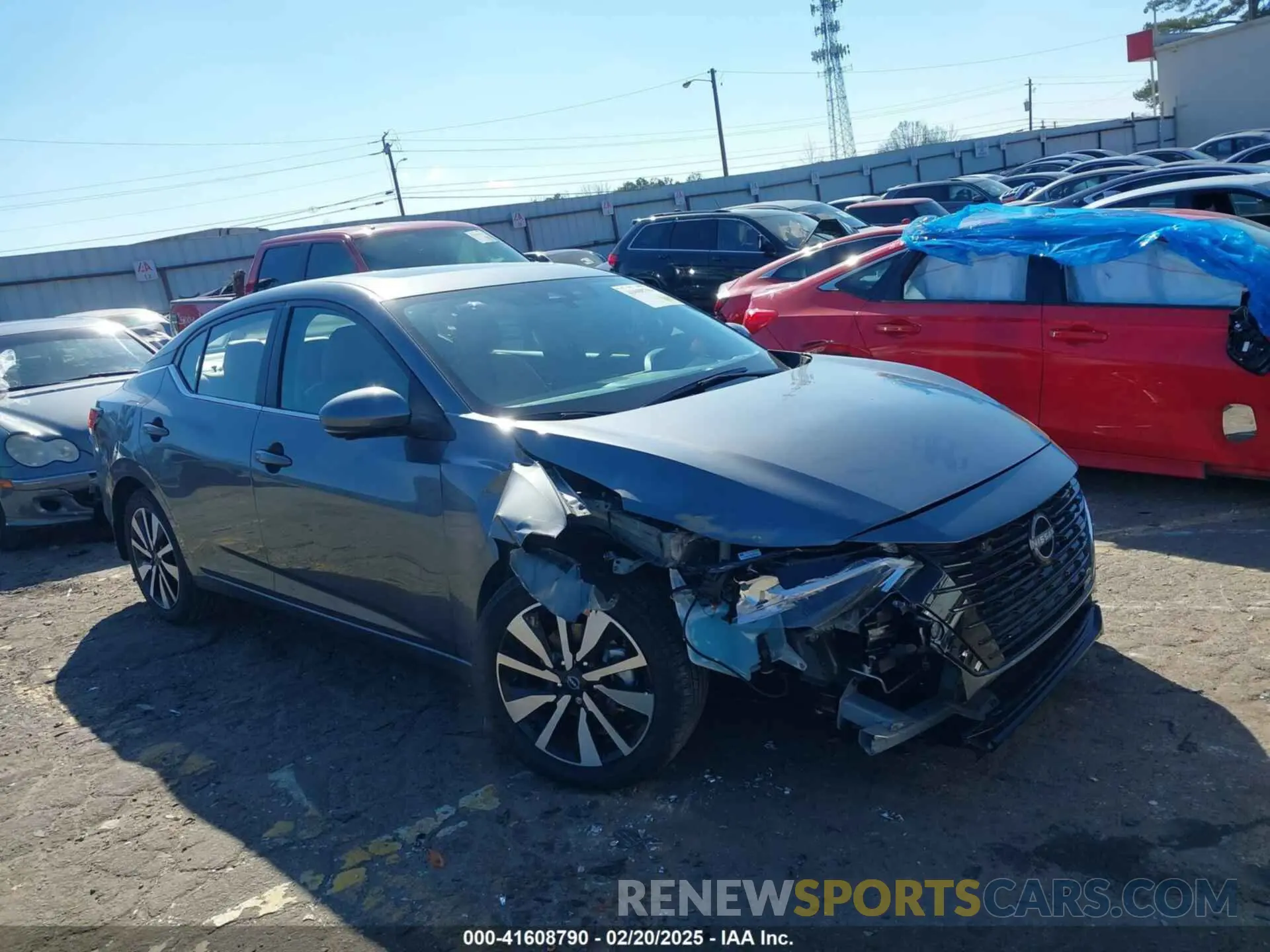 1 Photograph of a damaged car 3N1AB8CV1RY371923 NISSAN SENTRA 2024