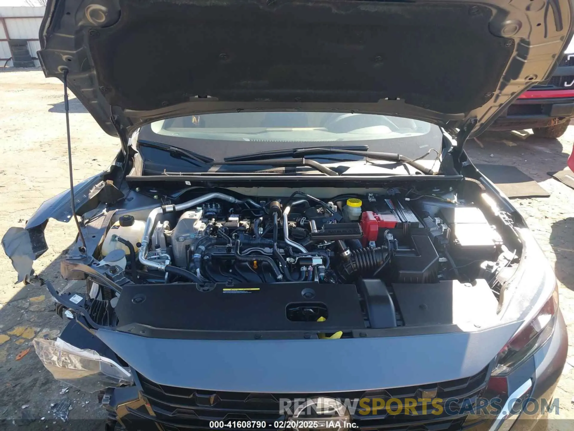 10 Photograph of a damaged car 3N1AB8CV1RY371923 NISSAN SENTRA 2024