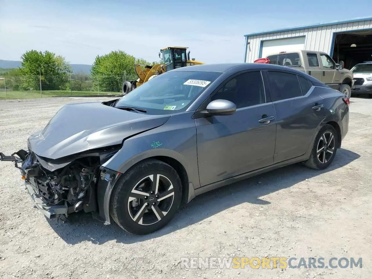 1 Photograph of a damaged car 3N1AB8CV1RY379973 NISSAN SENTRA 2024