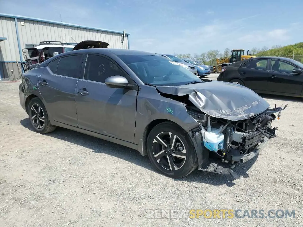 4 Photograph of a damaged car 3N1AB8CV1RY379973 NISSAN SENTRA 2024