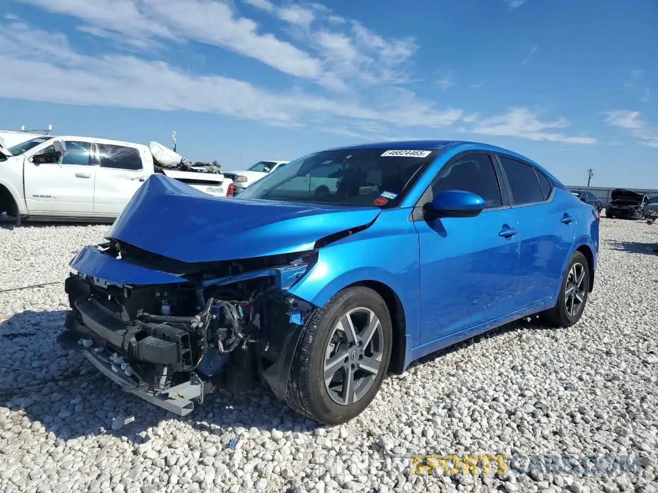 1 Photograph of a damaged car 3N1AB8CV1RY380105 NISSAN SENTRA 2024