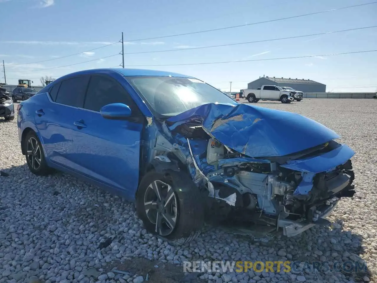 4 Photograph of a damaged car 3N1AB8CV1RY380105 NISSAN SENTRA 2024