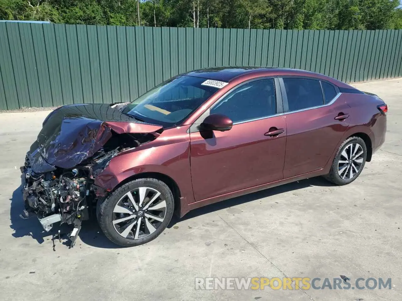 1 Photograph of a damaged car 3N1AB8CV1RY382632 NISSAN SENTRA 2024