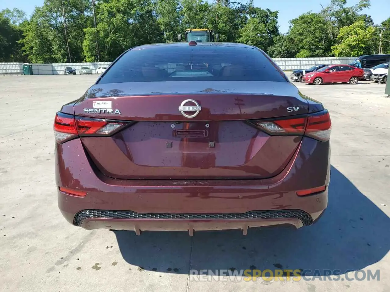 6 Photograph of a damaged car 3N1AB8CV1RY382632 NISSAN SENTRA 2024