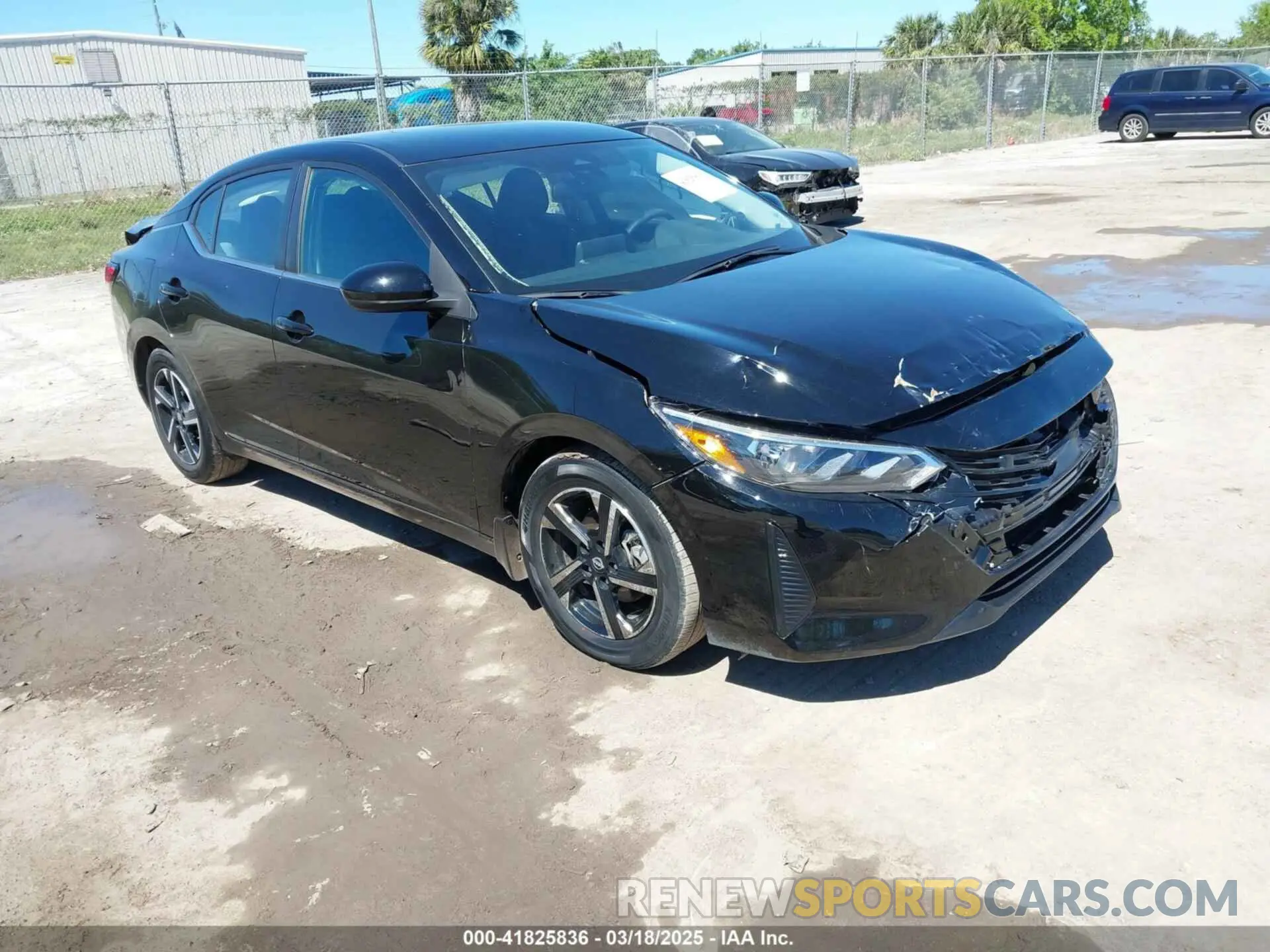 1 Photograph of a damaged car 3N1AB8CV2RY206513 NISSAN SENTRA 2024