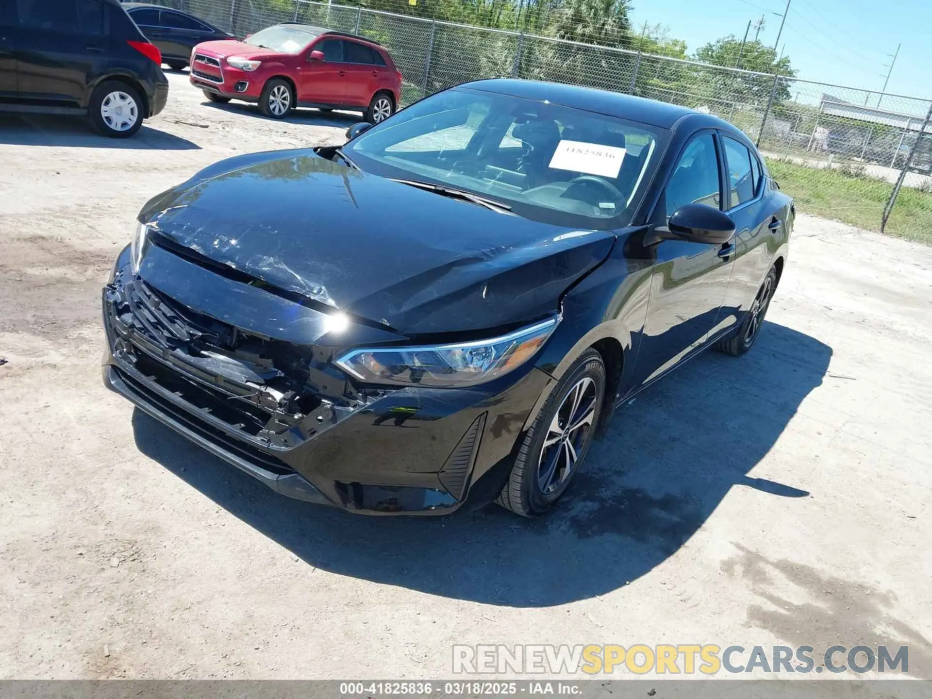 2 Photograph of a damaged car 3N1AB8CV2RY206513 NISSAN SENTRA 2024