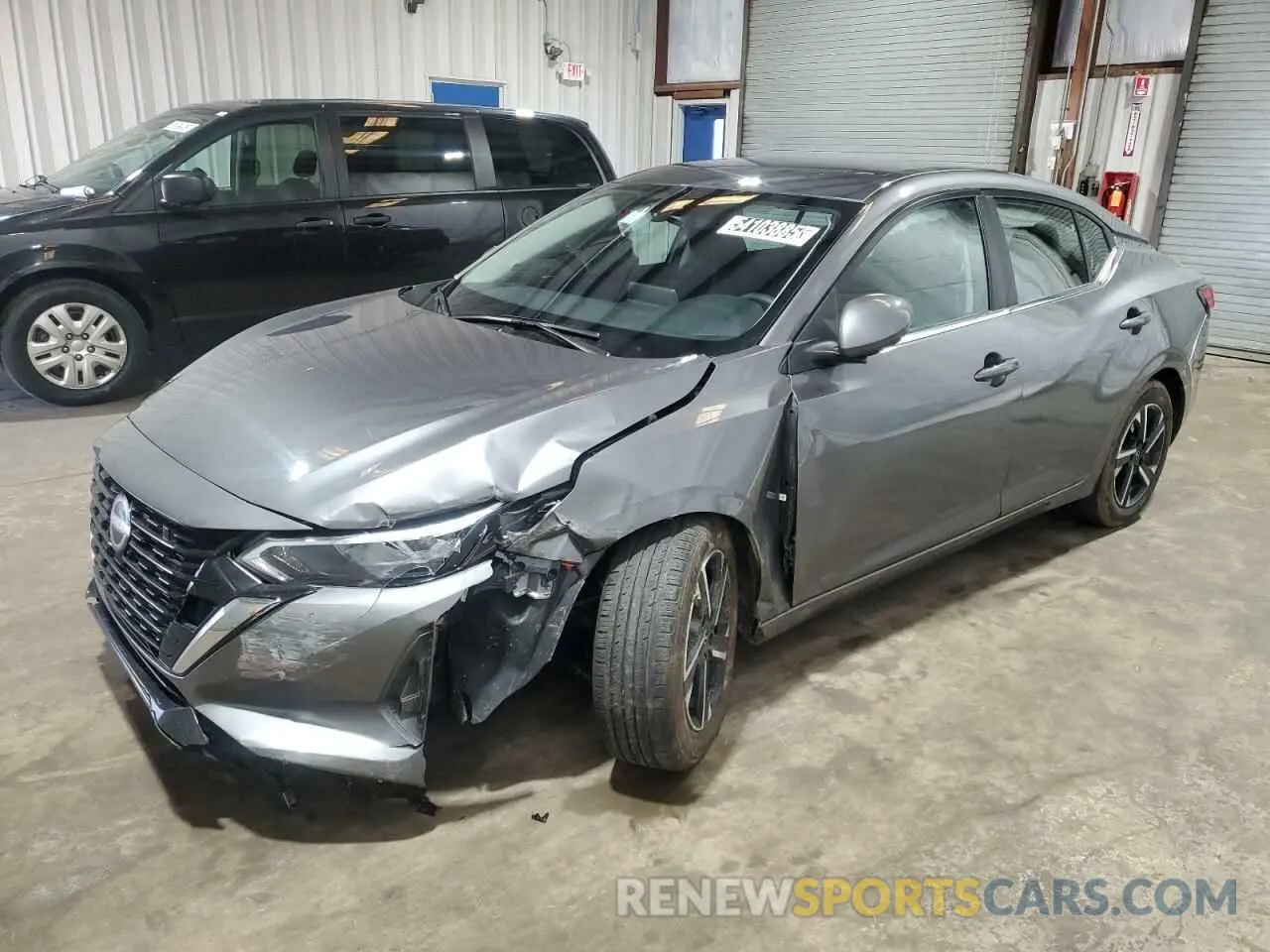 1 Photograph of a damaged car 3N1AB8CV2RY234859 NISSAN SENTRA 2024
