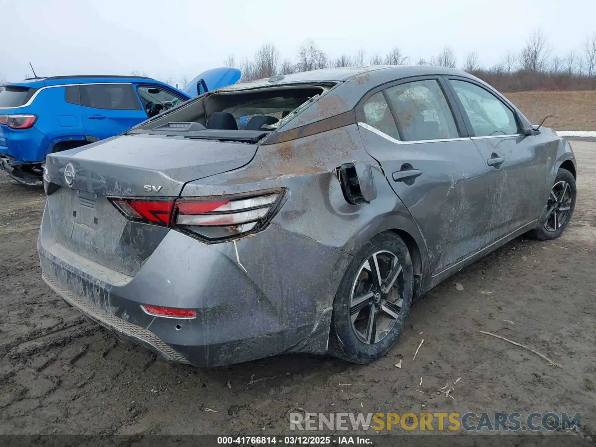 4 Photograph of a damaged car 3N1AB8CV2RY245554 NISSAN SENTRA 2024