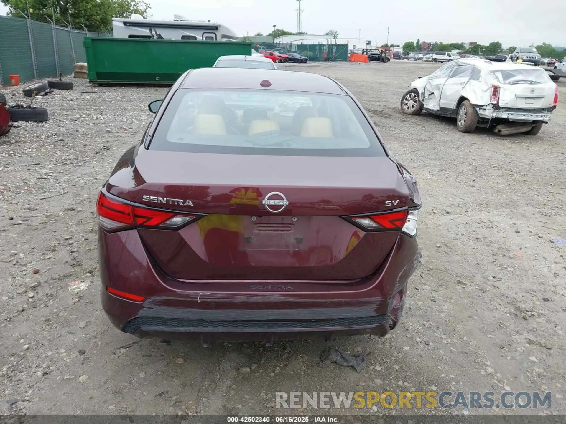 17 Photograph of a damaged car 3N1AB8CV2RY269725 NISSAN SENTRA 2024