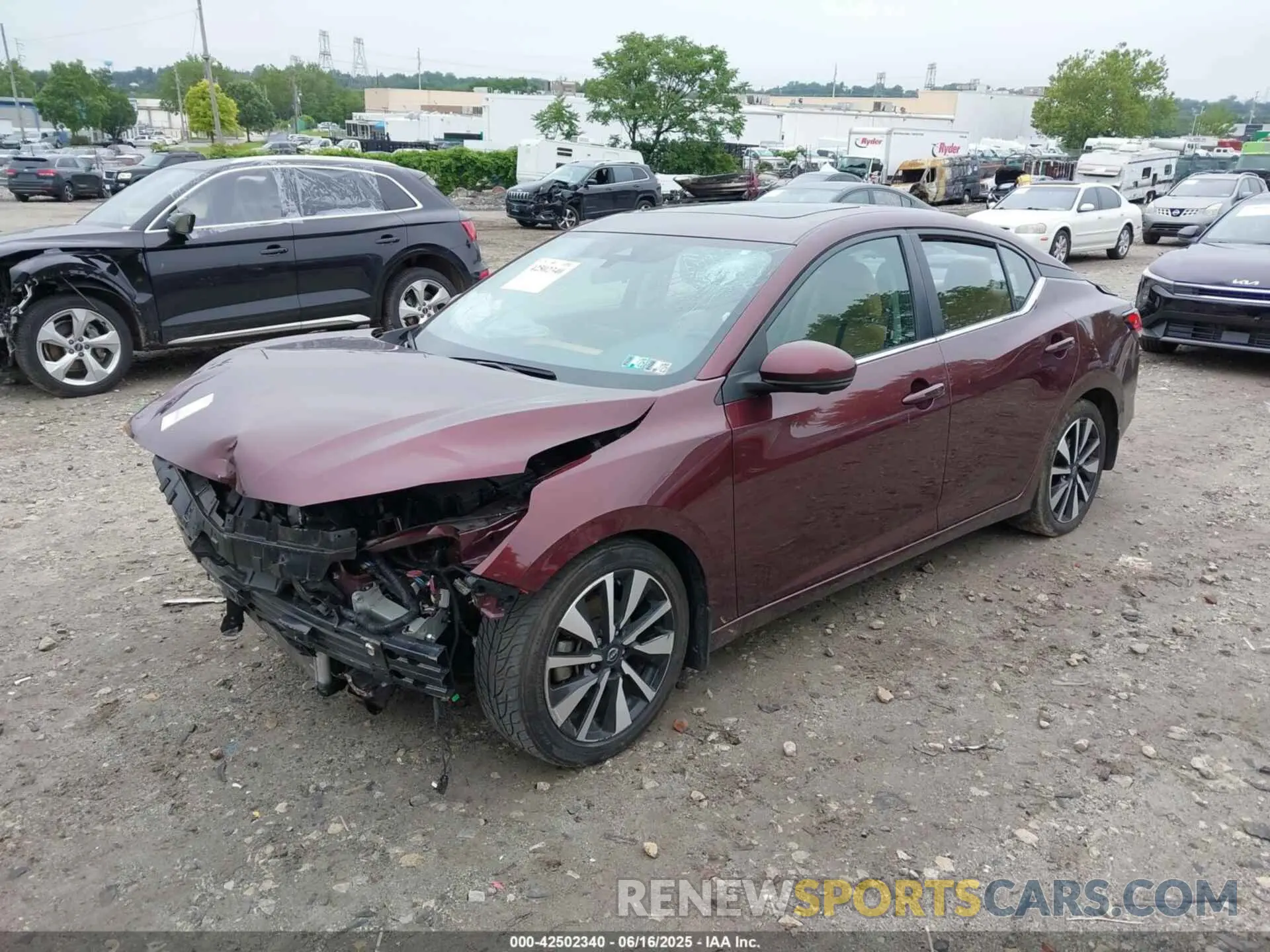 2 Photograph of a damaged car 3N1AB8CV2RY269725 NISSAN SENTRA 2024