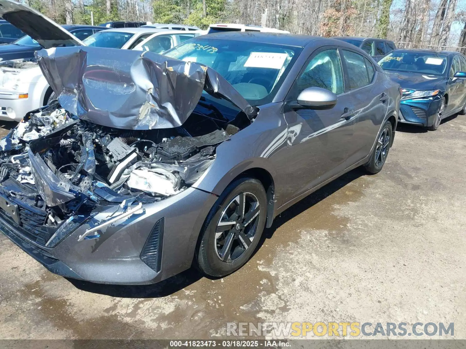 2 Photograph of a damaged car 3N1AB8CV2RY276531 NISSAN SENTRA 2024