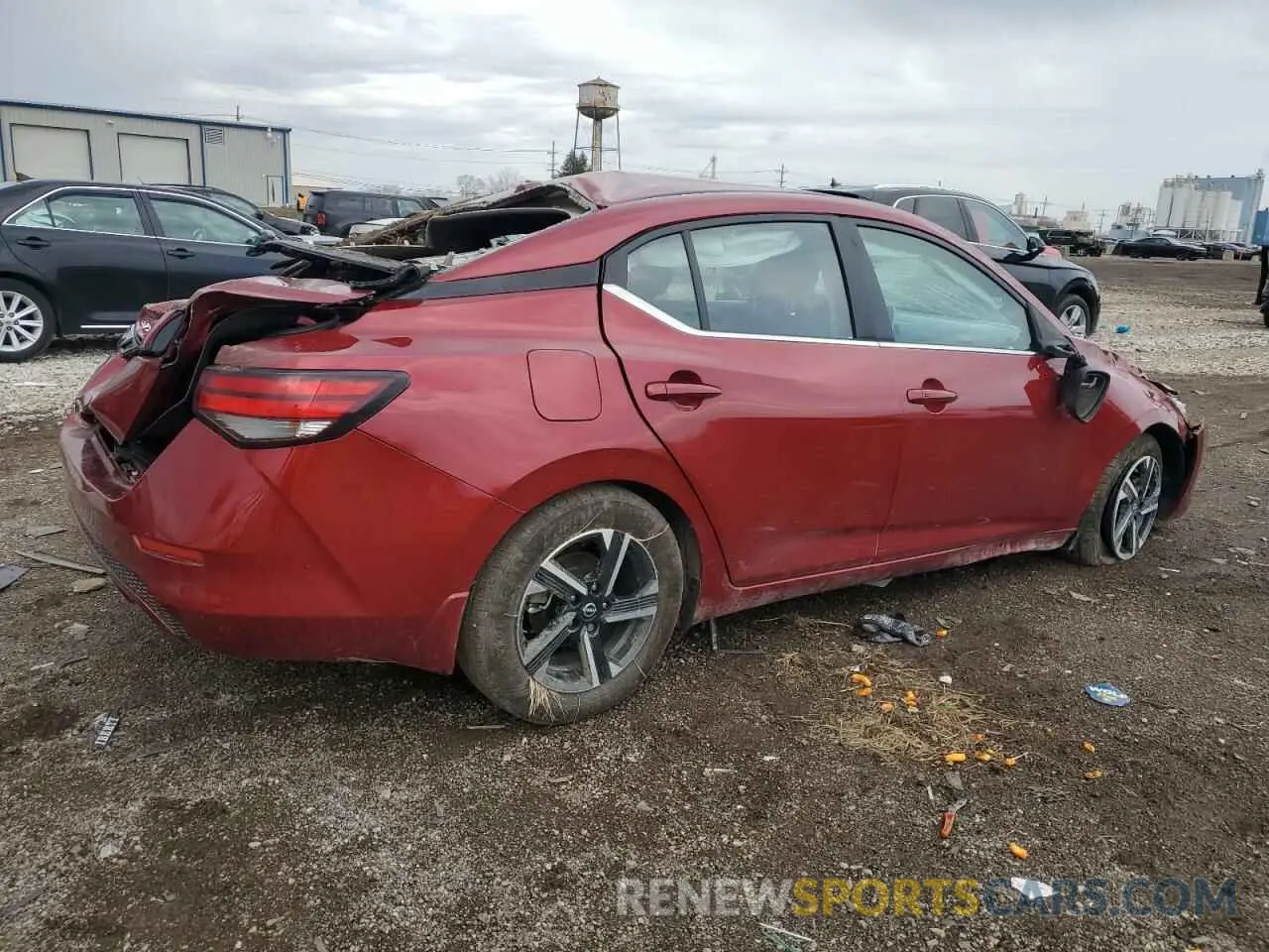3 Photograph of a damaged car 3N1AB8CV2RY296942 NISSAN SENTRA 2024