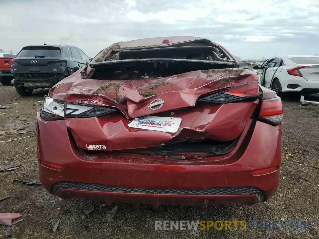 6 Photograph of a damaged car 3N1AB8CV2RY296942 NISSAN SENTRA 2024