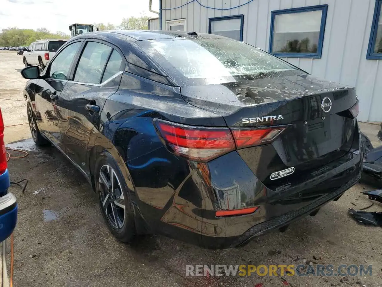 2 Photograph of a damaged car 3N1AB8CV2RY302030 NISSAN SENTRA 2024