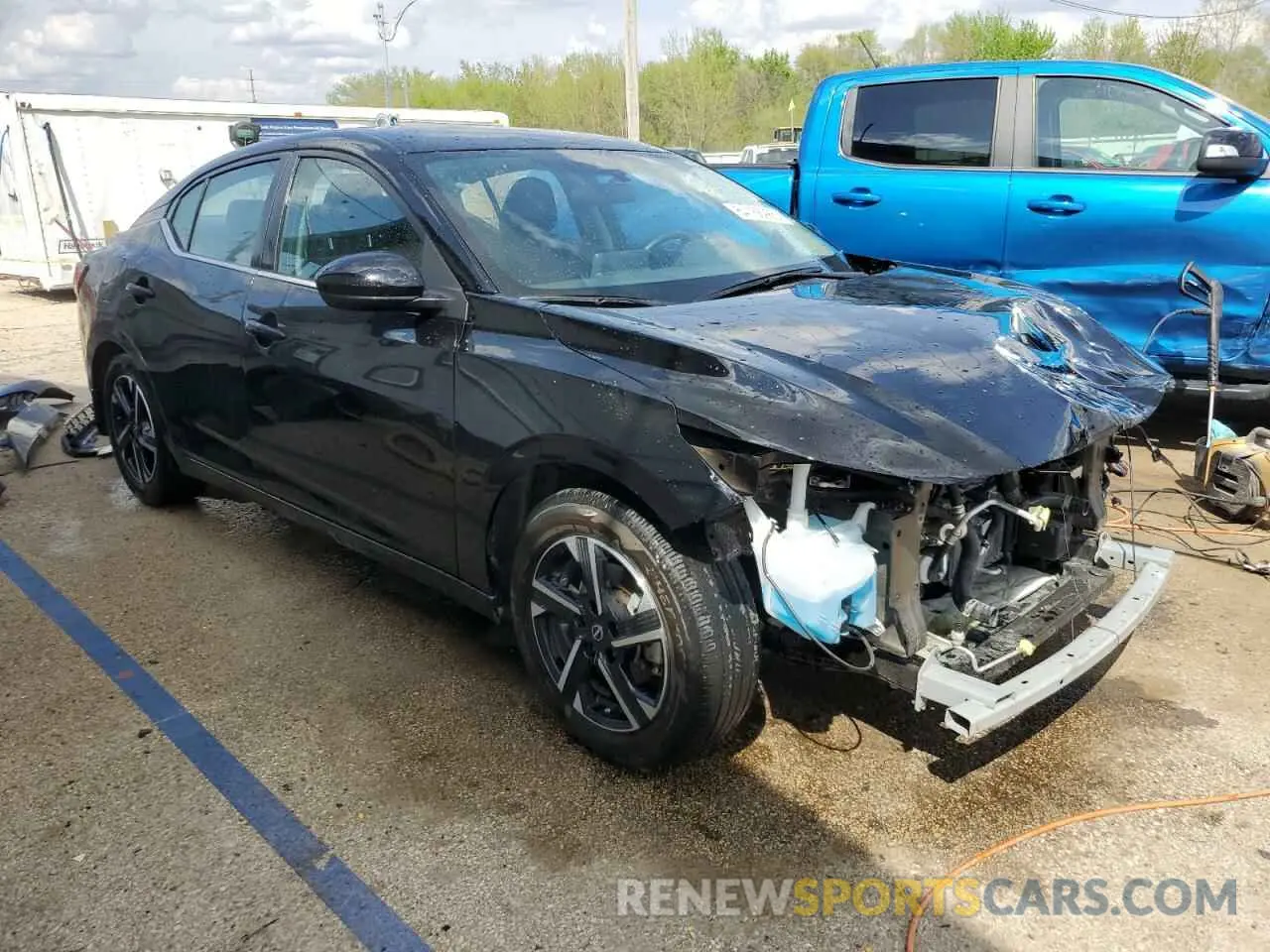 4 Photograph of a damaged car 3N1AB8CV2RY302030 NISSAN SENTRA 2024