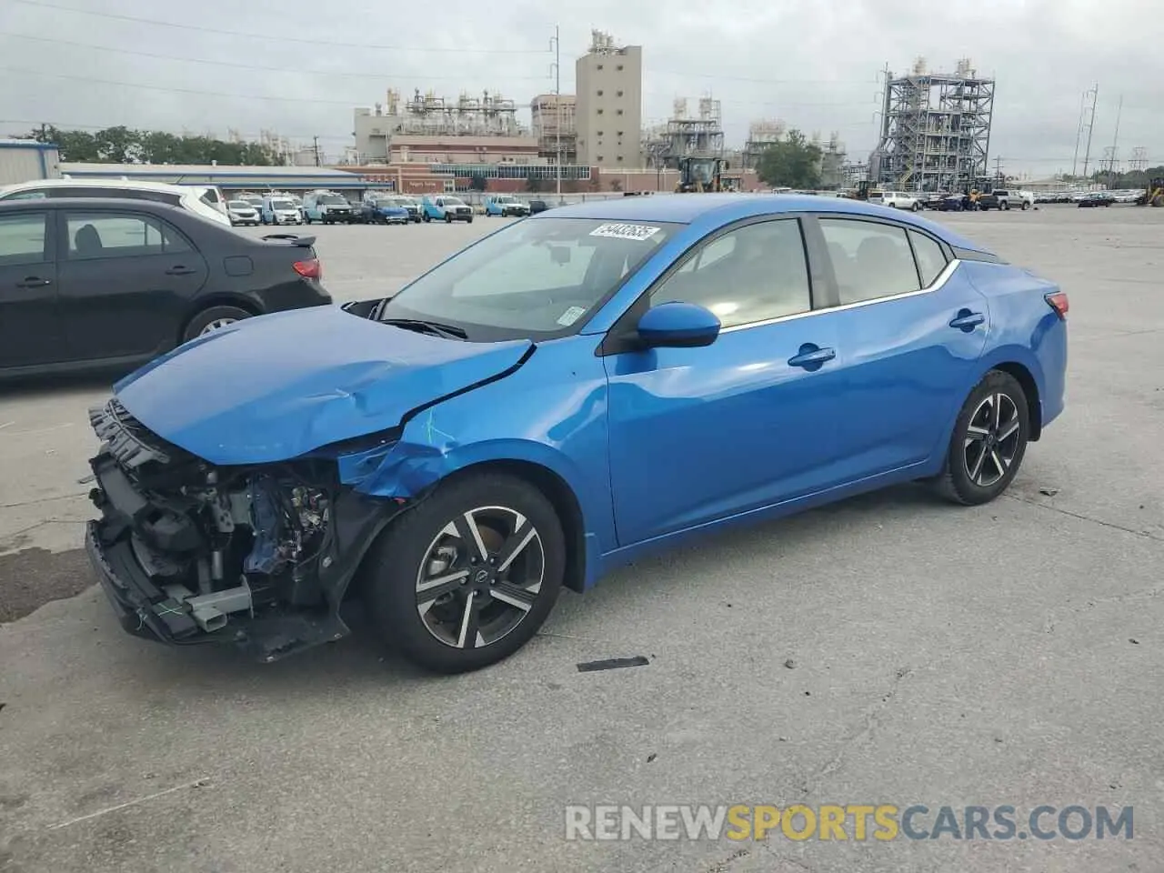 1 Photograph of a damaged car 3N1AB8CV2RY305106 NISSAN SENTRA 2024