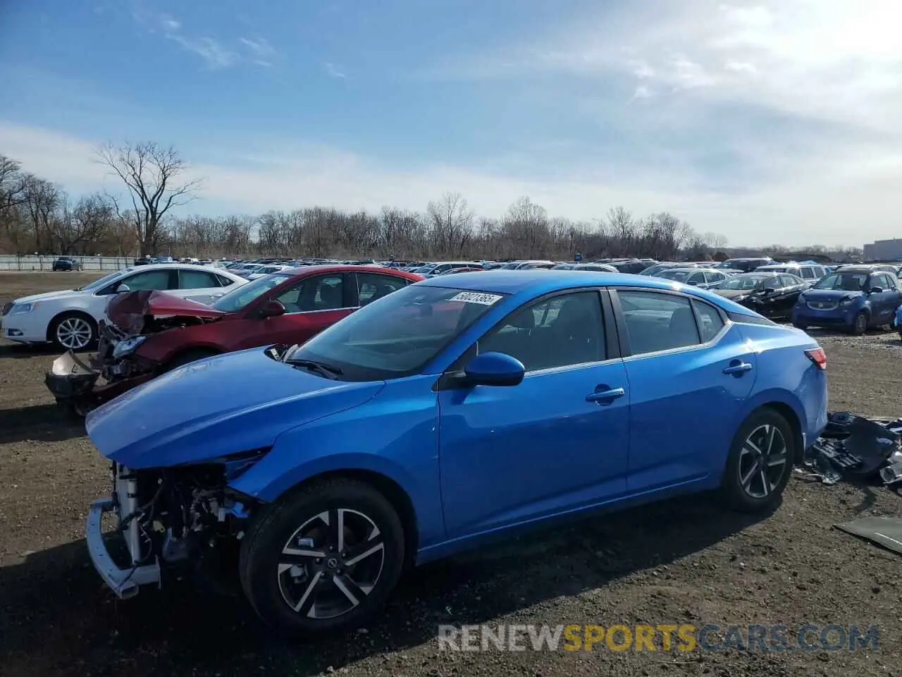 1 Photograph of a damaged car 3N1AB8CV2RY313965 NISSAN SENTRA 2024