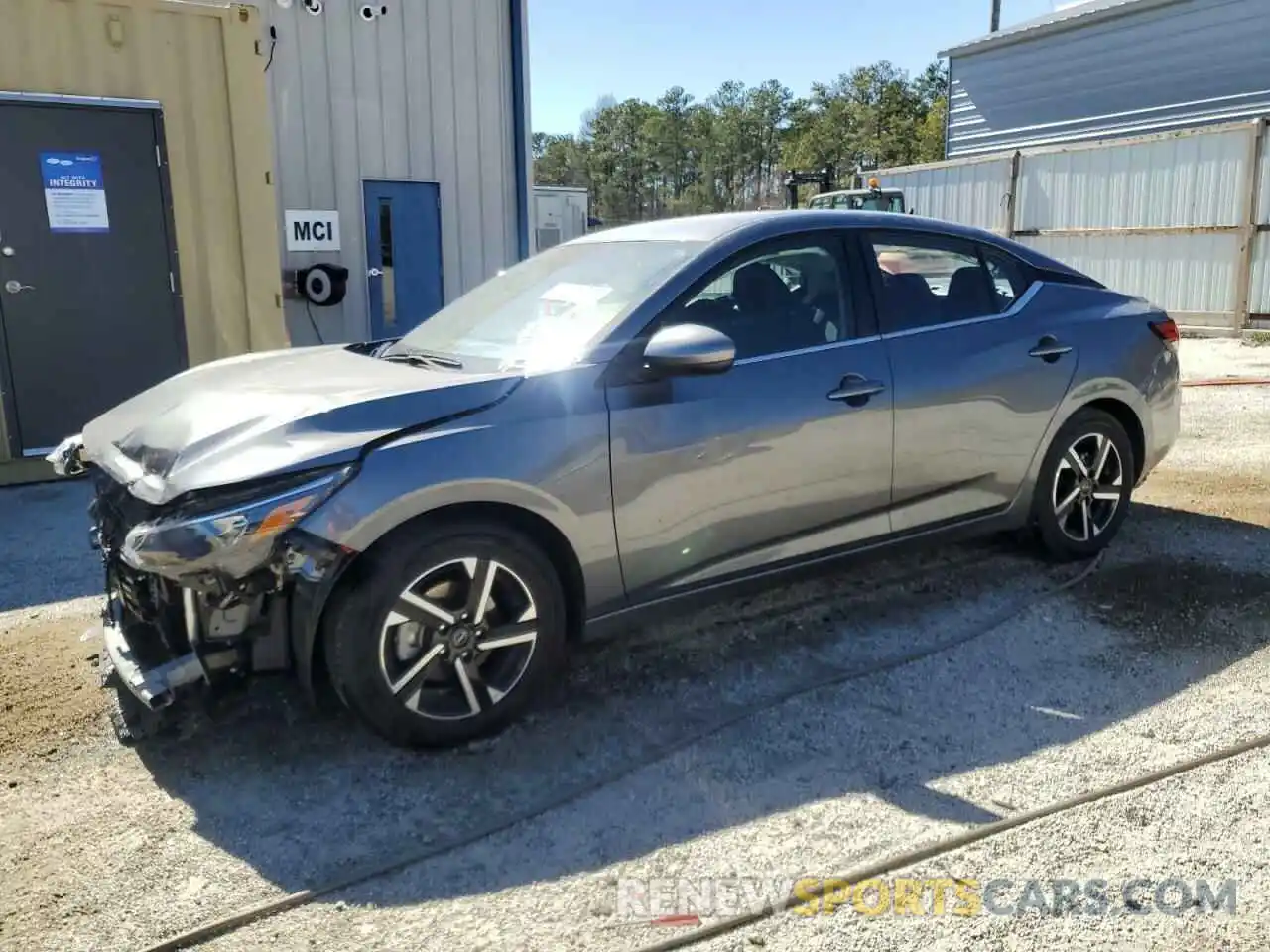 1 Photograph of a damaged car 3N1AB8CV2RY314758 NISSAN SENTRA 2024