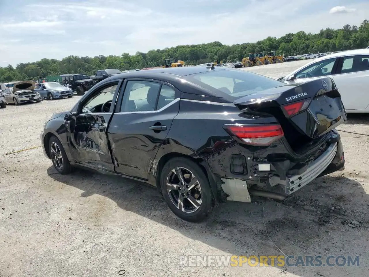 2 Photograph of a damaged car 3N1AB8CV2RY315604 NISSAN SENTRA 2024