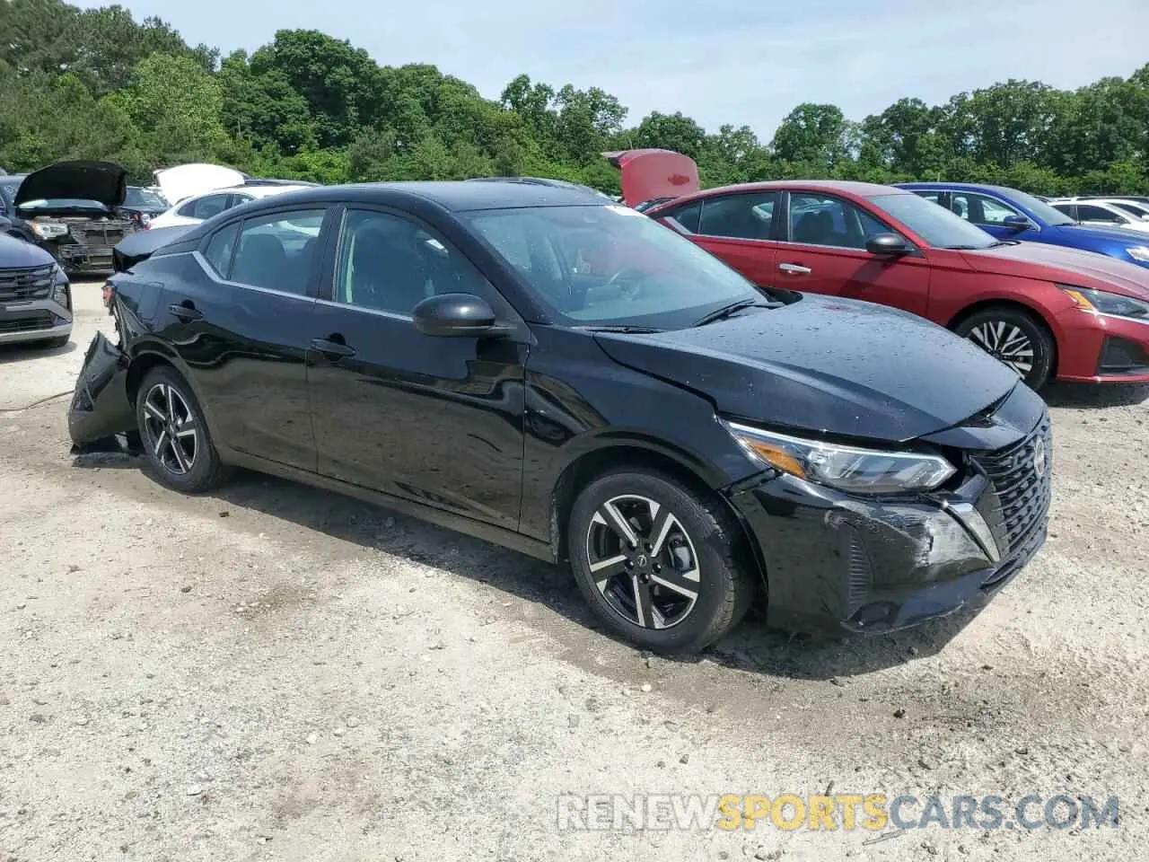 4 Photograph of a damaged car 3N1AB8CV2RY315604 NISSAN SENTRA 2024