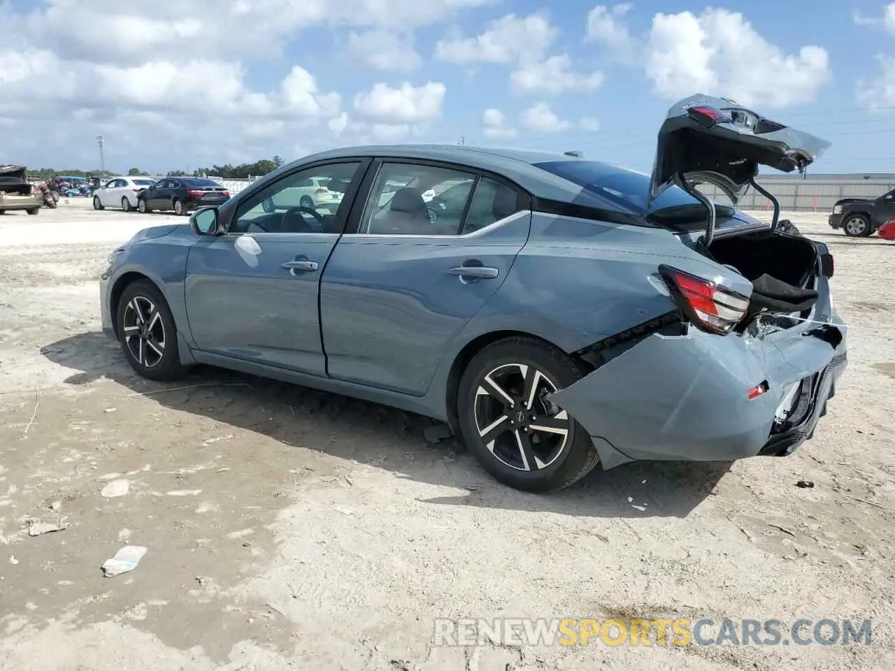 2 Photograph of a damaged car 3N1AB8CV2RY345797 NISSAN SENTRA 2024