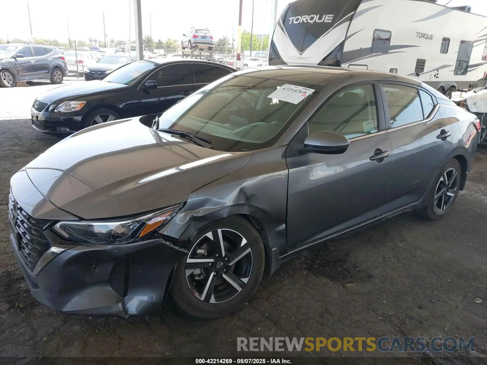 2 Photograph of a damaged car 3N1AB8CV2RY357092 NISSAN SENTRA 2024