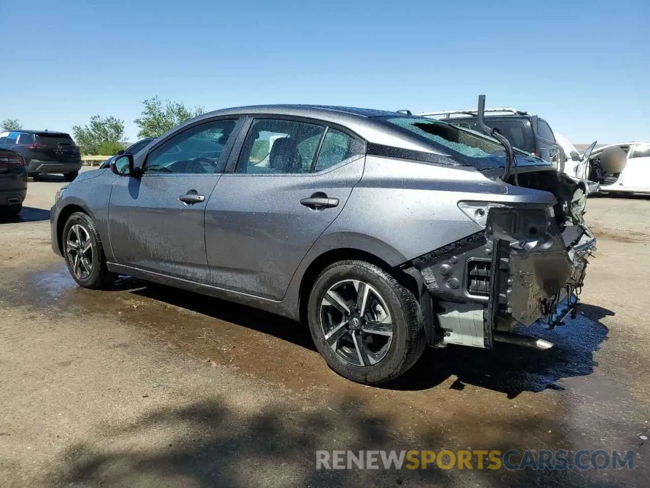 2 Photograph of a damaged car 3N1AB8CV2RY365791 NISSAN SENTRA 2024