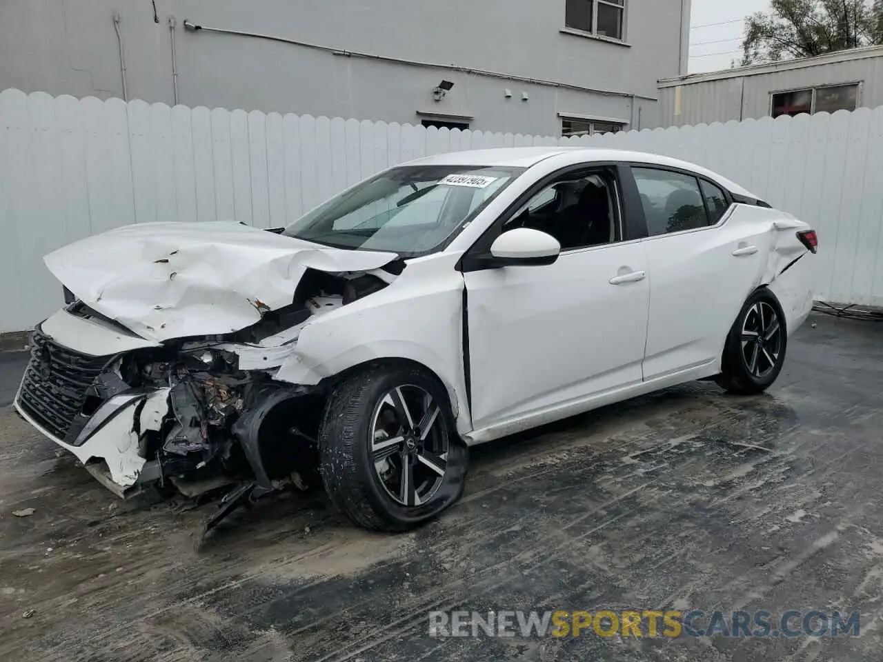 1 Photograph of a damaged car 3N1AB8CV2RY372210 NISSAN SENTRA 2024
