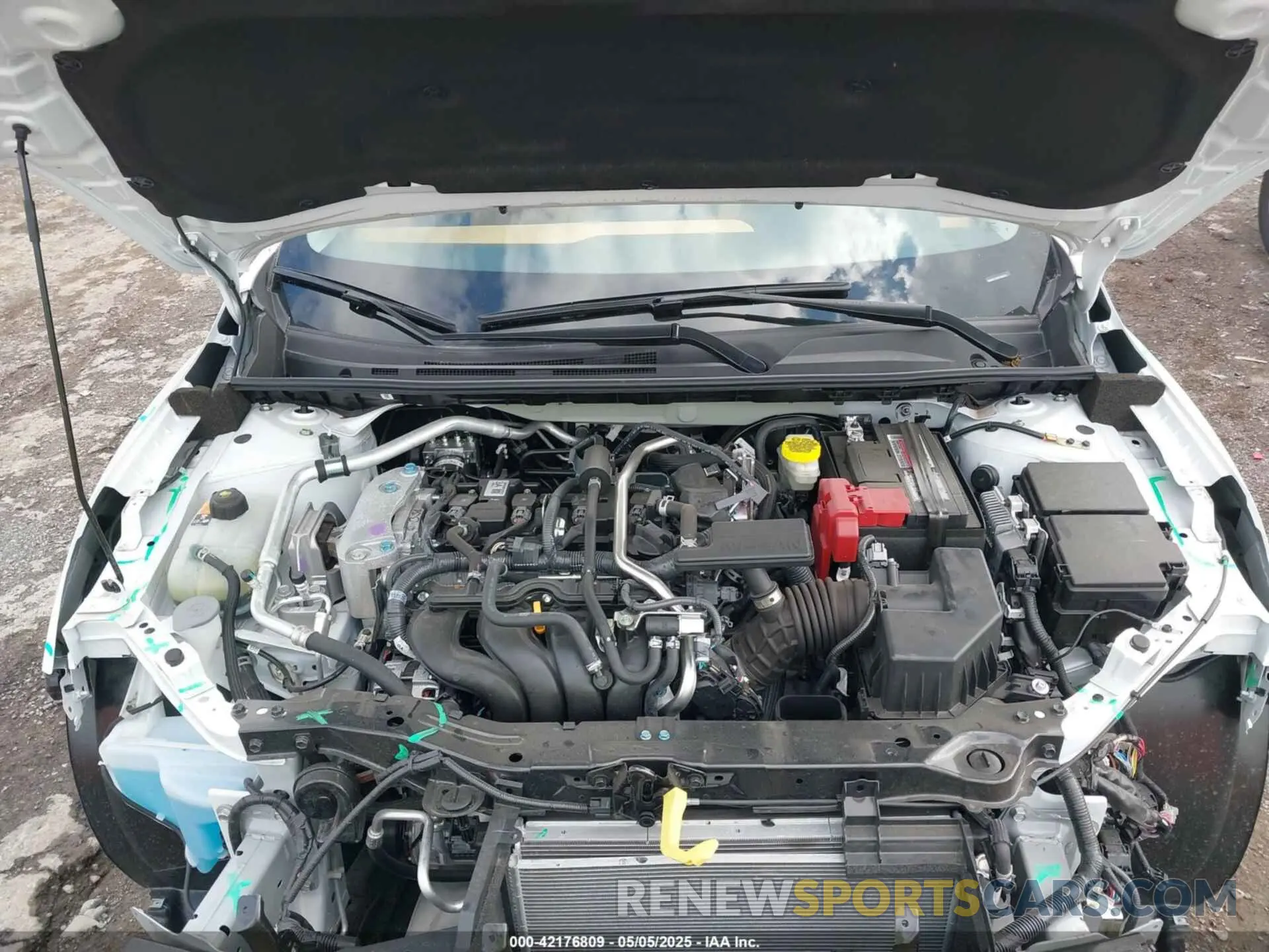 10 Photograph of a damaged car 3N1AB8CV2RY383613 NISSAN SENTRA 2024