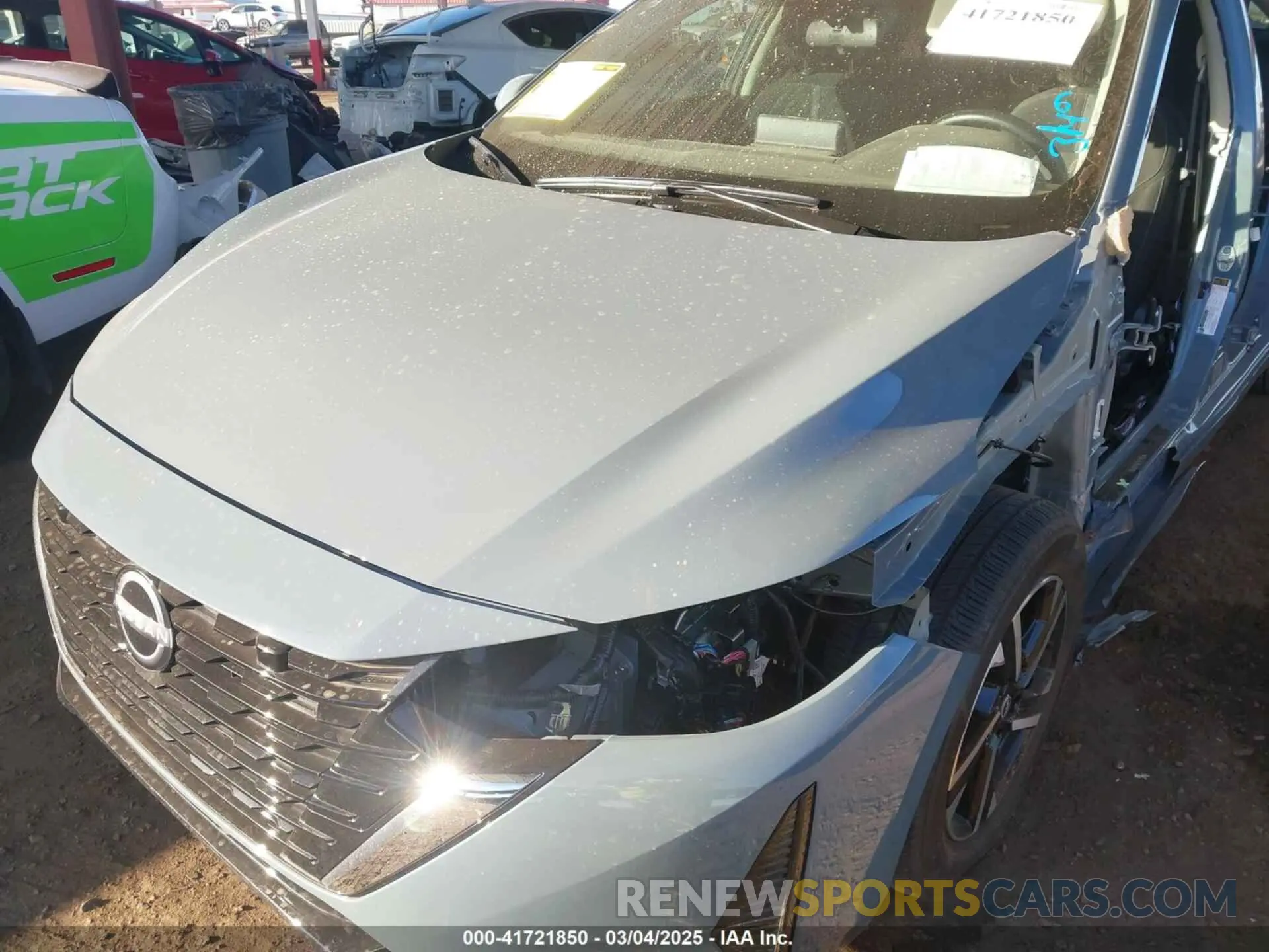 10 Photograph of a damaged car 3N1AB8CV2RY387855 NISSAN SENTRA 2024