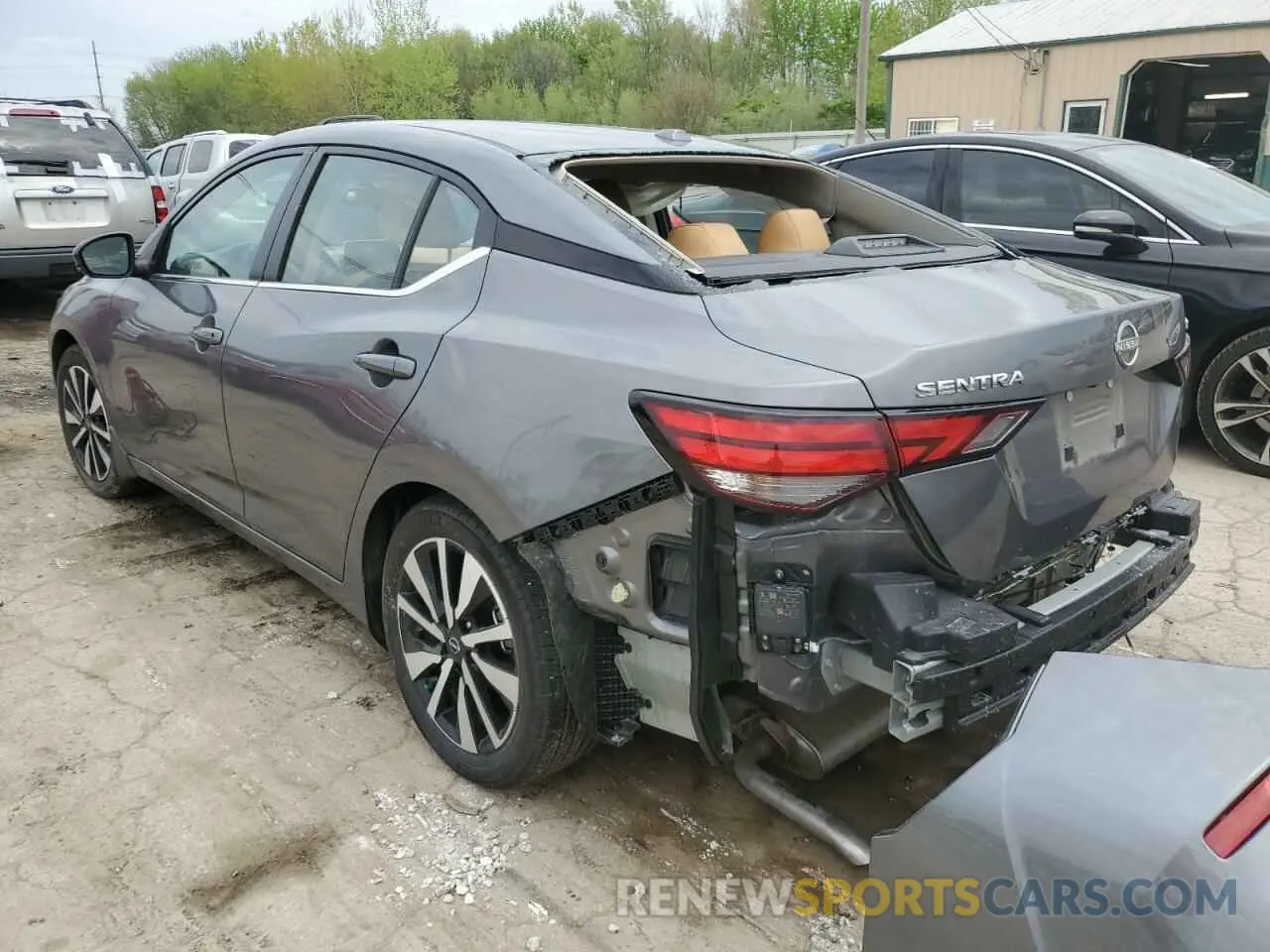 2 Photograph of a damaged car 3N1AB8CV3RY201613 NISSAN SENTRA 2024