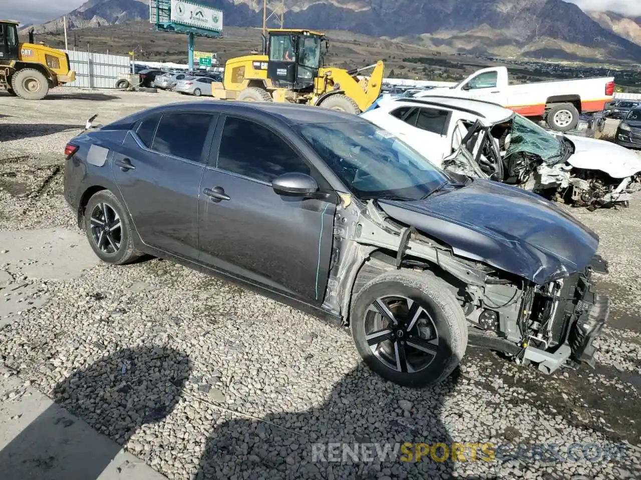 4 Photograph of a damaged car 3N1AB8CV3RY216175 NISSAN SENTRA 2024