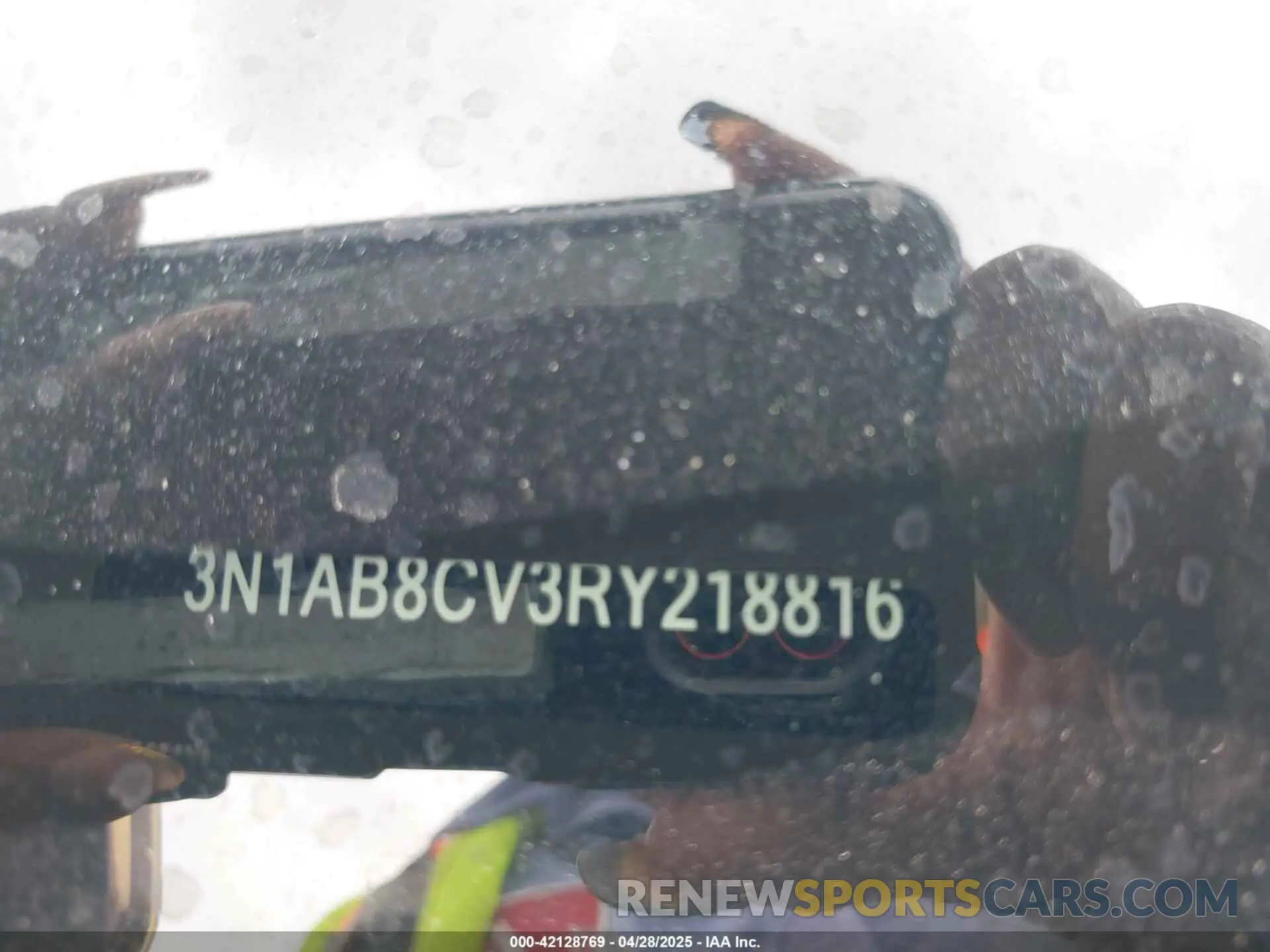 9 Photograph of a damaged car 3N1AB8CV3RY218816 NISSAN SENTRA 2024