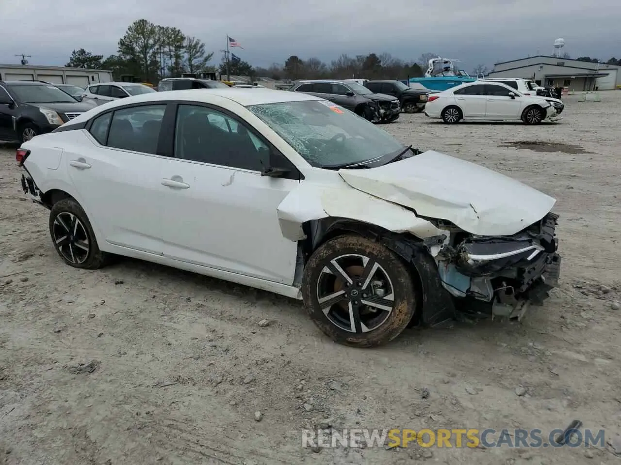 4 Photograph of a damaged car 3N1AB8CV3RY222039 NISSAN SENTRA 2024