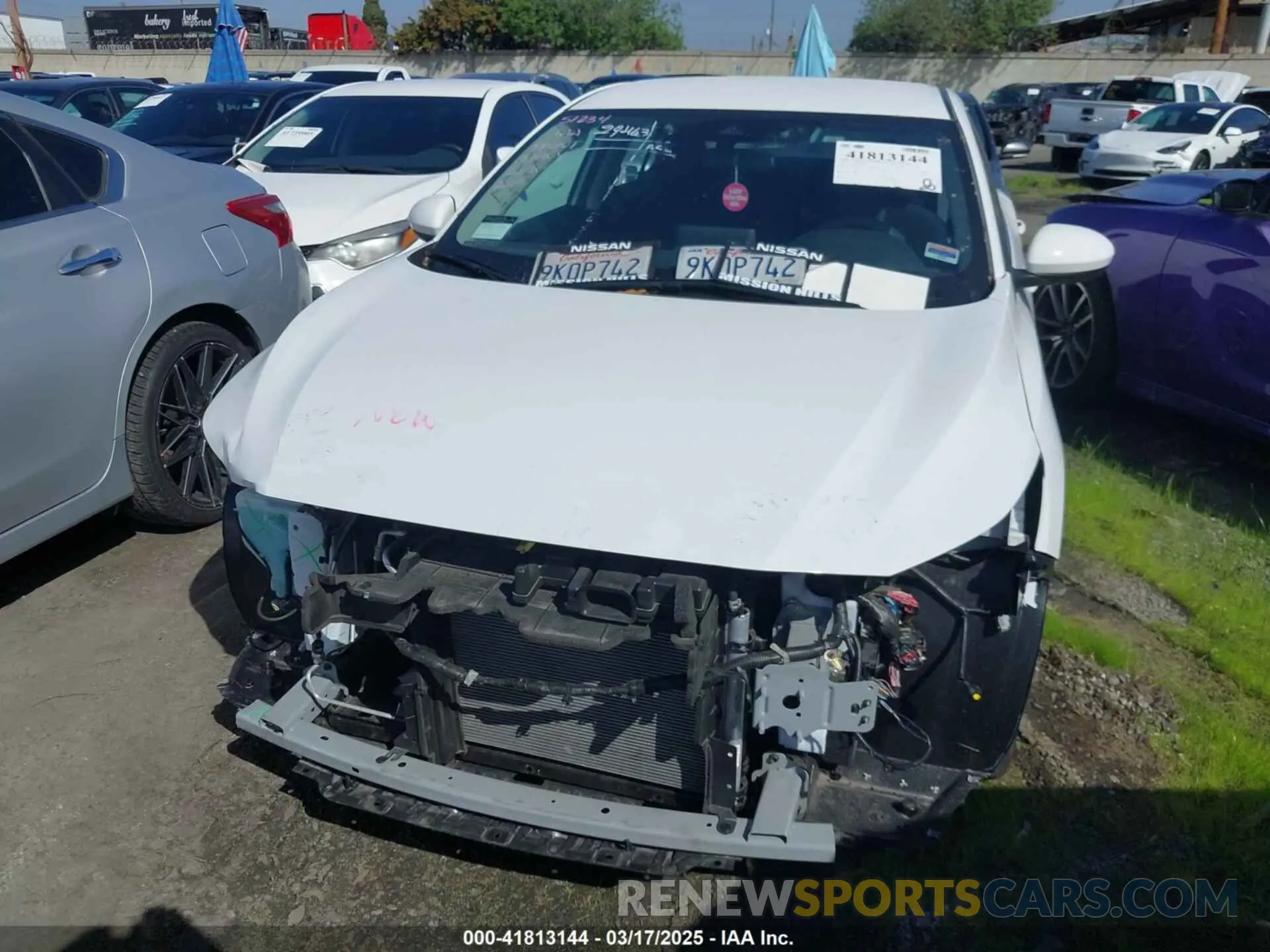 13 Photograph of a damaged car 3N1AB8CV3RY231792 NISSAN SENTRA 2024