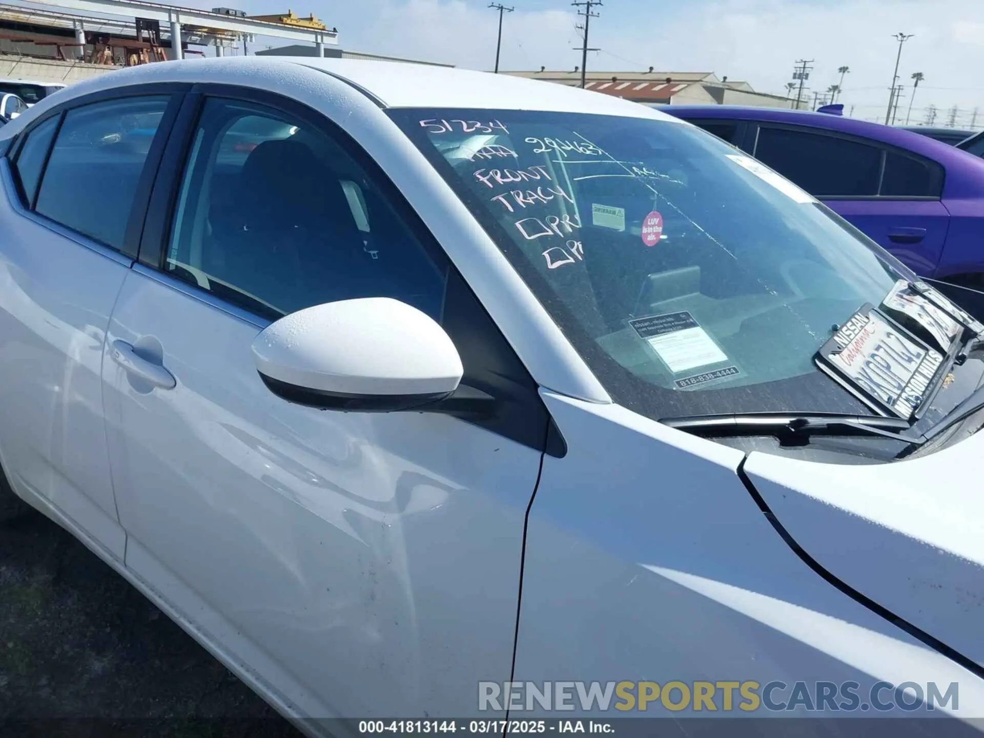 14 Photograph of a damaged car 3N1AB8CV3RY231792 NISSAN SENTRA 2024