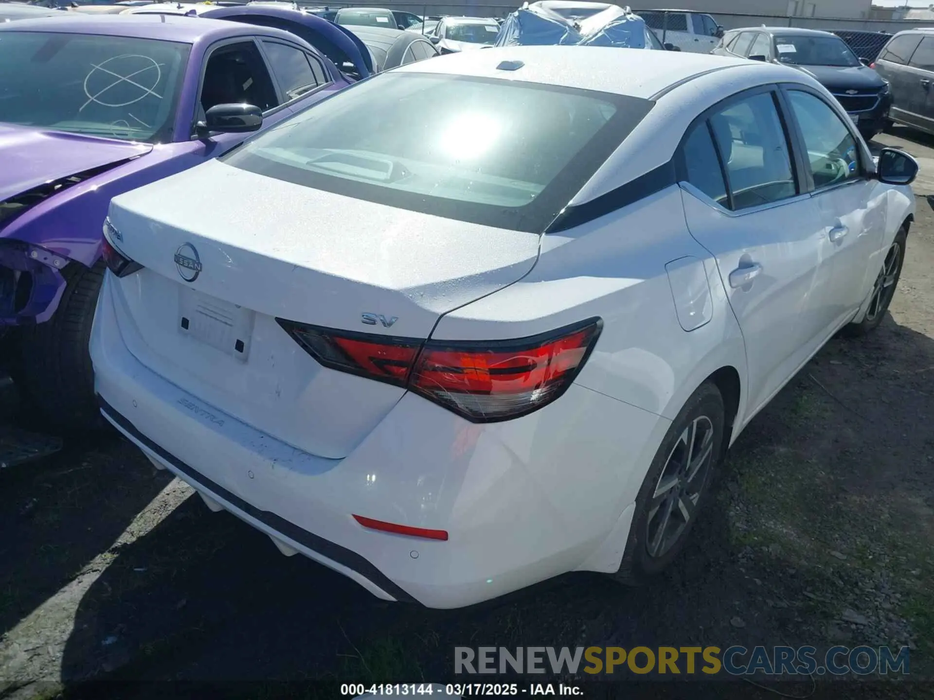 4 Photograph of a damaged car 3N1AB8CV3RY231792 NISSAN SENTRA 2024